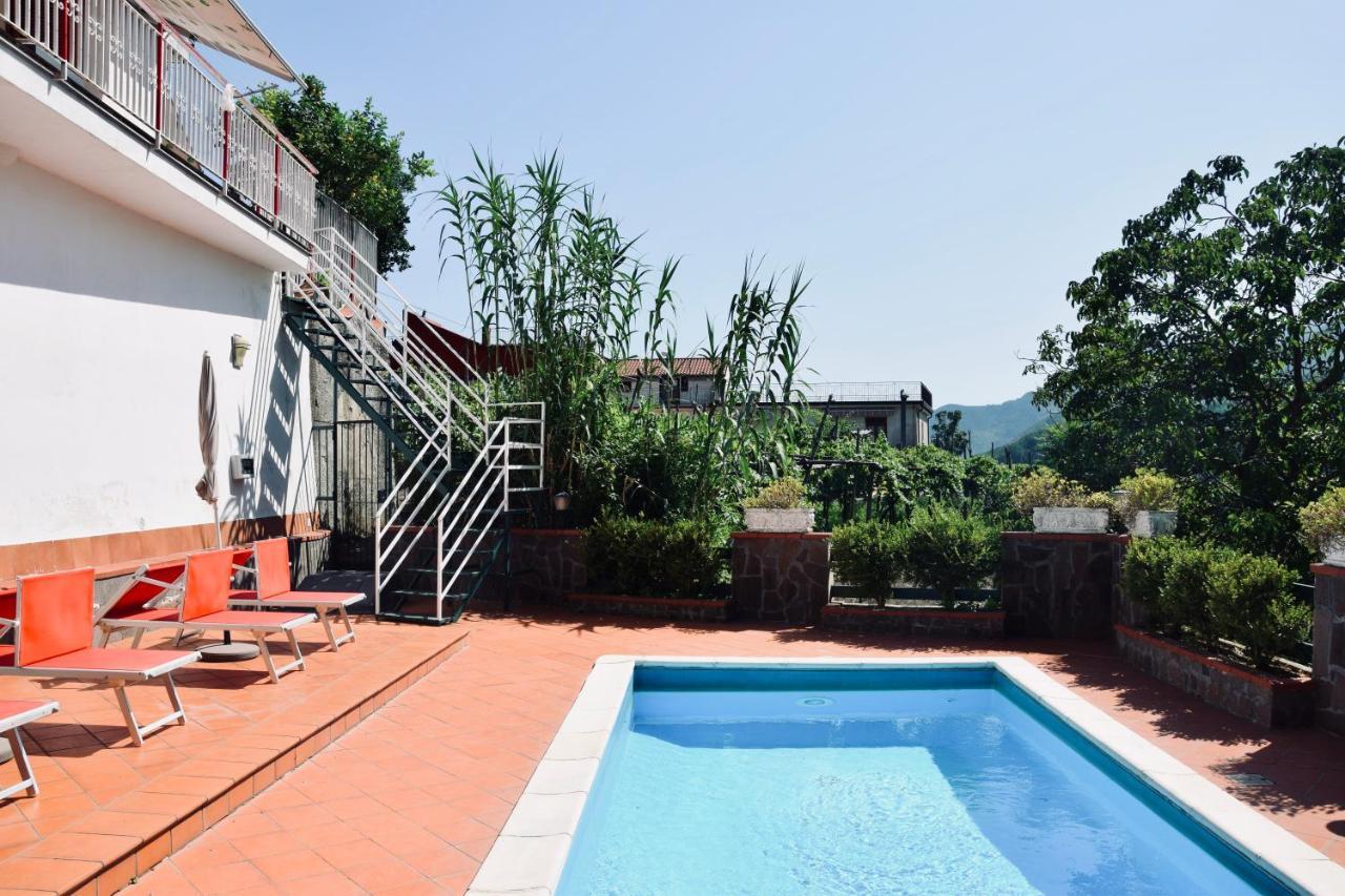 Campinola Holiday Home Private Pool Tramonti Exterior photo