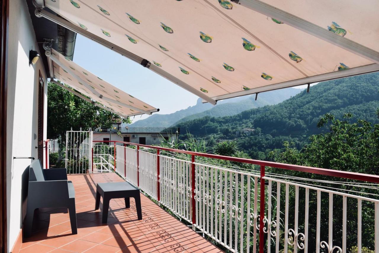 Campinola Holiday Home Private Pool Tramonti Exterior photo